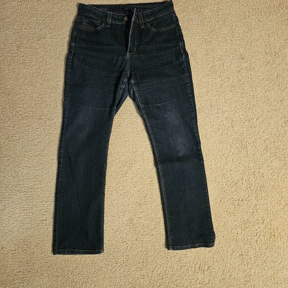 NYDJ Women's Marilyn Straight Leg Jean Size 10P - Picture 1 of 5